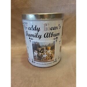 AMG Puzzle Tin 700 Piece Puzzle "Teddy Bear's Family Album" New 12" x 34" Sealed